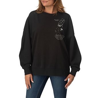 Women's Practical Magic Oversized Fleece Crew Sweatshirt