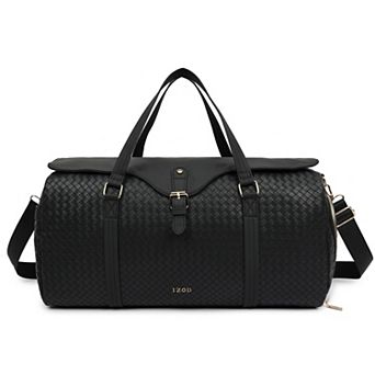 IZOD Sorelle Weekender Woven Carry-On Duffel Bag