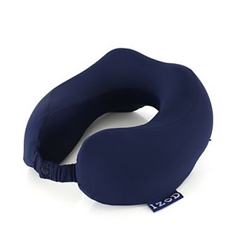 IZOD Cloud Curved Memory Foam 360-Degree Support Travel Neck Pillow