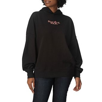 Women's Practical Magic Logo Oversized Fleece Hoodie Sweatshirt