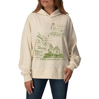 Women's Practical Magic Oversized Fleece Hoodie Sweatshirt
