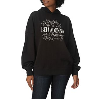 Women's Practical Magic "The Belladonna is in My Bag" Oversized Fleece Hoodie Sweatshirt