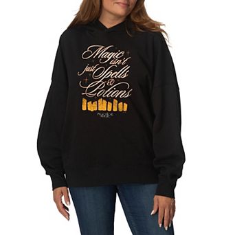 Women's Practical Magic Oversized Fleece Hoodie Sweatshirt