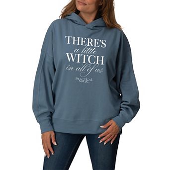 Women's Practical Magic "There's a Little Witch In All of Us" Oversized Fleece Hoodie Sweatshirt