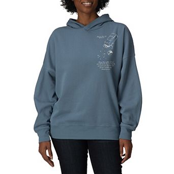 Women's Practical Magic "Always Throw Spilled Salt" Oversized Fleece Hoodie Sweatshirt