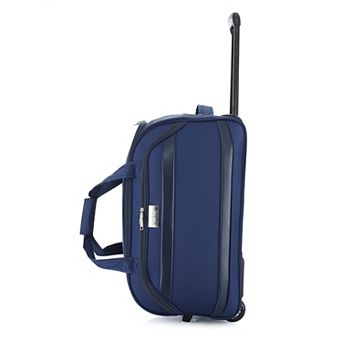 Isaac Mizrahi Movi 20-Inch Softside Wheeled Duffel Bag with Telescopic Handle