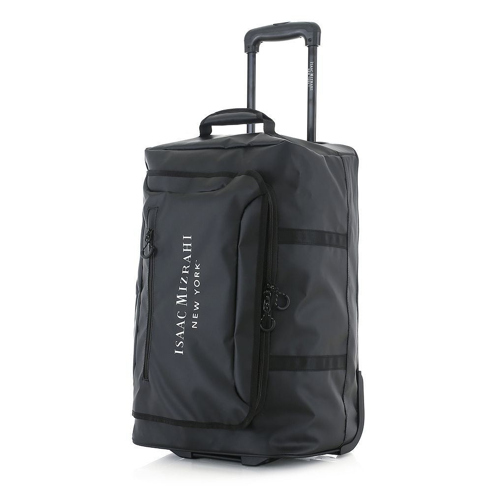 Isaac Mizrahi 22-Inch Lightweight Softside Wheeled Duffel Bag with