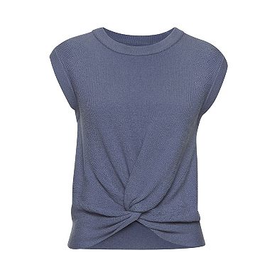 Lascana Women's Sleeveless Twist Front Sweater