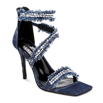 London Rag Nolita Women's Strappy Heeled Sandals