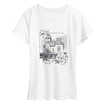 Women's Practical Magic Floral Graphic Tee