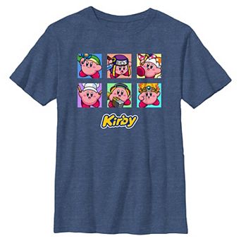 Boys 6-20 Nintendo Kirby Many Costumes Graphic Tee