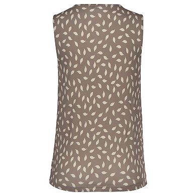 Lascana Women's Printed Wrap Look Top