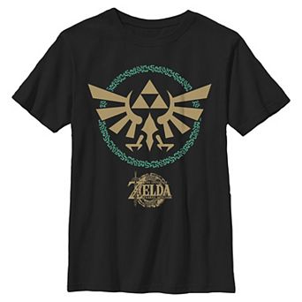 Boys 6-20 Nintendo The Legend Of Zelda Hyrule Crest Graphic Tee