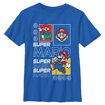 Boys 6-20 Nintendo Super Mario Portraits Graphic Tee