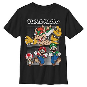 Boys 6-20 Nintendo Super Mario Watch Your Back Graphic Tee