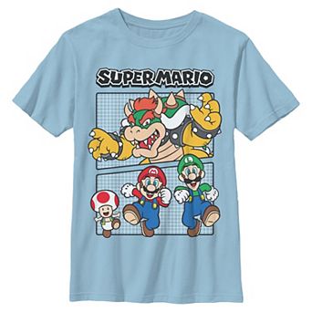 Boys 6-20 Nintendo Super Mario Watch Your Back Graphic Tee