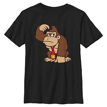Boys 6-20 Nintendo Donkey Kong Confused Graphic Tee