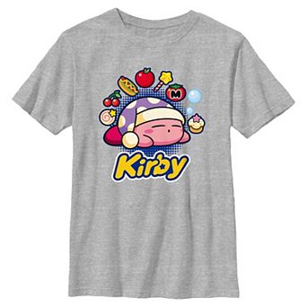 Boys 6-20 Nintendo Kirby Dreaming Of Food Graphic Tee