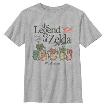 Boys 6-20 The Legend Of Zelda Korok Lineup Graphic Tee
