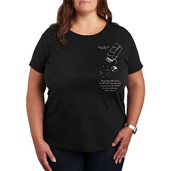 Plus Size Practical Magic "Always Throw Spilled Salt" Graphic Tee