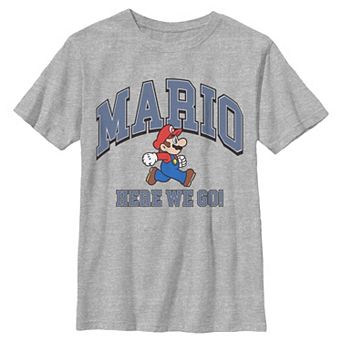 Boys 6-20 Nintendo Mario Bros Here We Go! Graphic Tee