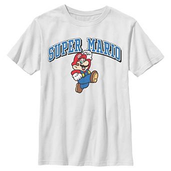 Boys 6-20 Nintendo Super Mario Jumping Graphic Tee