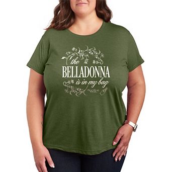 Plus Size Practical Magic "The Belladonna is in My Bag" Graphic Tee