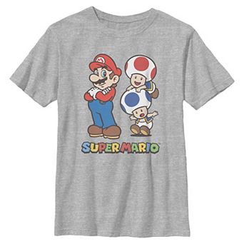 Boys 6-20 Nintendo Super Mario And Toad Graphic Tee