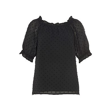 Lascana Women's Ruffled Off Shoulder Blouse