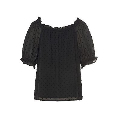 Lascana Women's Ruffled Off Shoulder Blouse