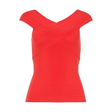Lascana Women's Off Shoulder Bandage Top
