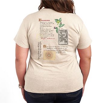 Plus Size Practical Magic 2 Belladonna Botanical Graphic Tee