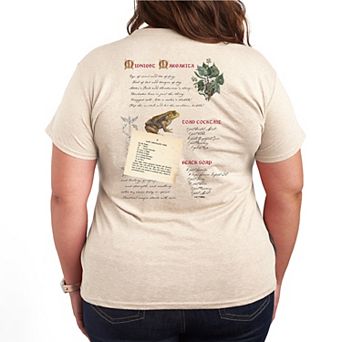 Plus Size Practical Magic 2 Midnight Margarita Recipe Collage Graphic Tee