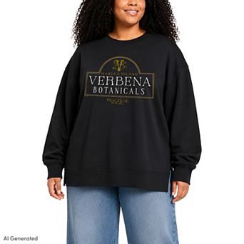 Plus Size Practical Magic Oversized Fleece Crew Sweatshirt