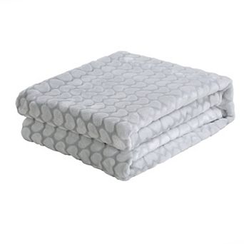 Harper Loft Velvet Plush Plaid Throw Blanket
