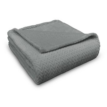 Harper Loft Textured Chevron Throw Blanket