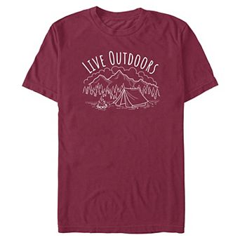 Men's Live Outdoors Graphic Tee