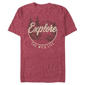 Men's Explore The Wildlife Graphic Tee
