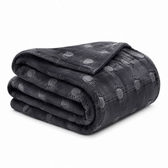 Harper Loft Spooky Spider Embossed Throw Blanket