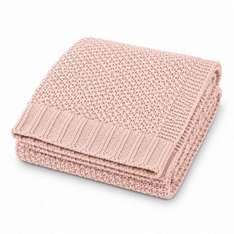 Harper Loft Cable Knit Throw Blanket