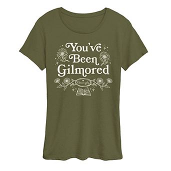 Women's Gilmore Girls “You've Been Gilmored” Floral Graphic Tee