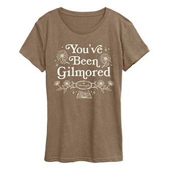 Women's Gilmore Girls “You've Been Gilmored” Floral Graphic Tee