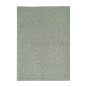 Laura Ashley Rosemoor Hi-Low Tufted Area Rug