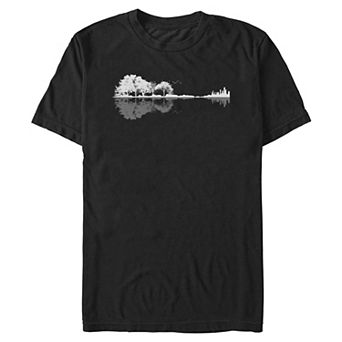 Men's Nature Guitar Graphic Tee