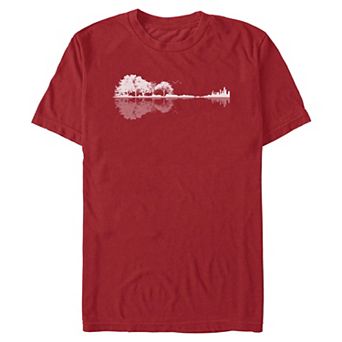 Men's Nature Guitar Graphic Tee