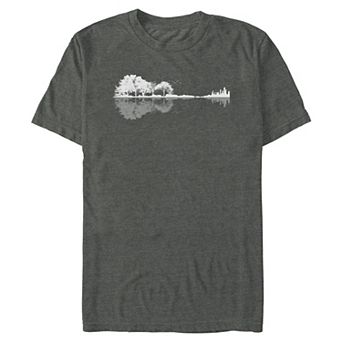 Men's Nature Guitar Graphic Tee