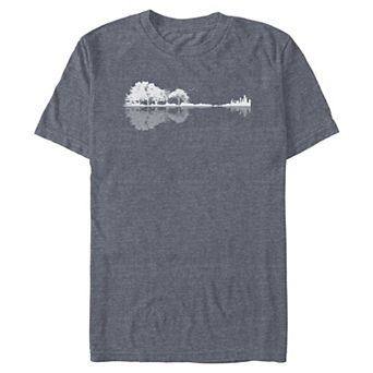 Men's Nature Guitar Graphic Tee