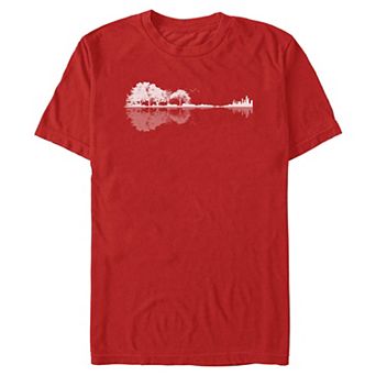 Men's Nature Guitar Graphic Tee