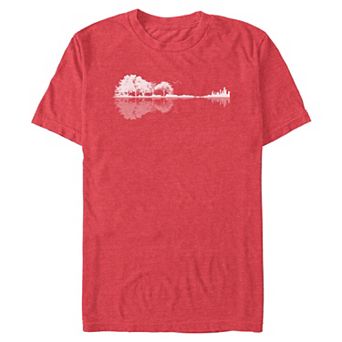 Men's Nature Guitar Graphic Tee