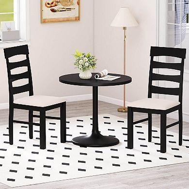 Costway Dining Chairs High Back Dining Room Chairs with Padded Seat for Kitchen